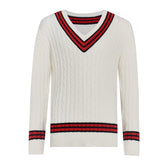 Fifth Doctor Cricket Sweater Doctor Who 5th Doctor Jumper Cosplay Outfit